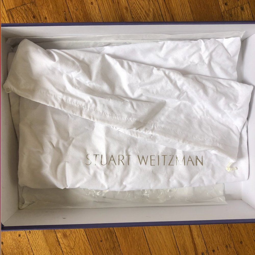 Stuart Weitzman Black Suede 5050 Boot - Picture 8 of 8